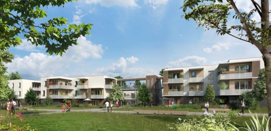 Image illustrant le projet Les Balcons de la Roseraie